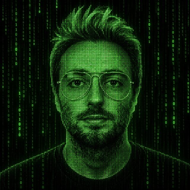 Matteo Ferigo with Matrix filter